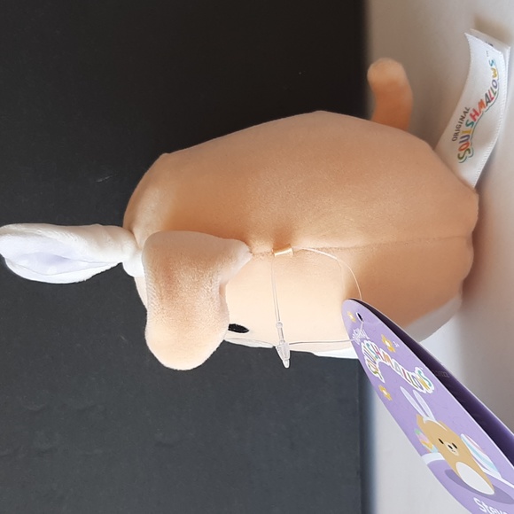 Squishmallows Stevon Golden Retriever Bunny Ears 4.5" Plush Stuffed Animal Toy - Picture 3 of 12